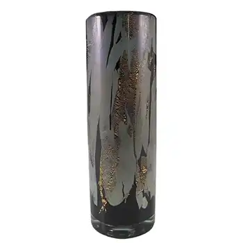Isle of Wight Studio/Harris 'Azurene Black' Glass Vase