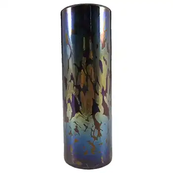 Isle of Wight Studio / Harris Blue Glass 'Lace' Vase