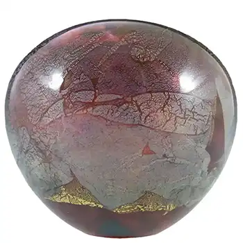 Isle of Wight Studio/Harris 'Azurene Pink' Glass Vase