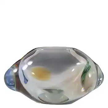 Mstisov Czech Glass Rhapsody Vase by Frantisek Zemek