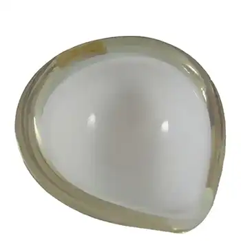 Nuutajarvi Notsjo Kaj Franck White Glass Bowl - Signed