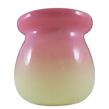 Thomas Webb Victorian Burmese Uranium Glass Vase