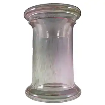Seguso Vetri d'Arte #14146 Murano Glass Jar, Labelled