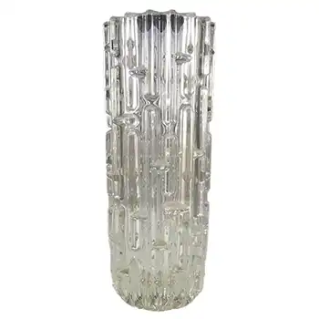 Sklo Union Rudolfova Hut Glass Vase - Frantisek Vizner