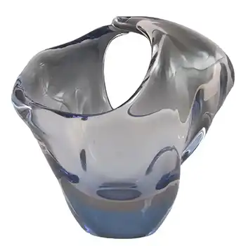Skrdlovice #5518 Czech Glass 'Elegance' Bowl by Marie Veliskova