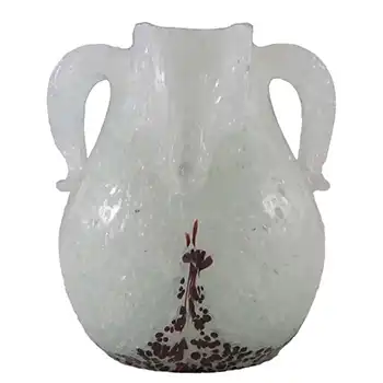 Beránek #4575 Czech Pulegoso Glass Vase by Emanuel Beránek