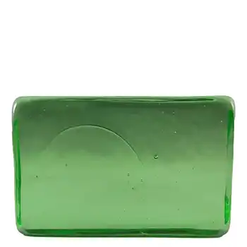 Lindshammar 1970's Swedish Green Glass Architectural Slab