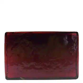 Lindshammar Swedish Orange / Red Glass Architectural Slab