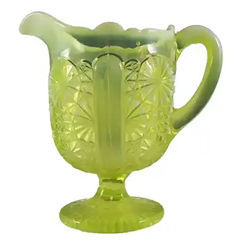 Davidson Primrose Pearline Glass Lady Chippendale Creamer