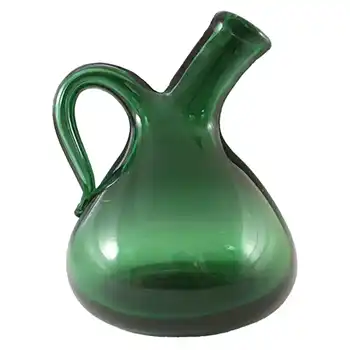 Empoli Verde Italian Green Glass 1970's Jug / Pitcher