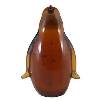 Wedgwood Topaz Glass Lilliput Penguin Paperweight L5008