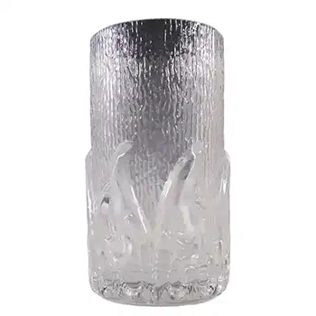 Wedgwood/Stennett-Willson Glass Flame Tumbler - Marked