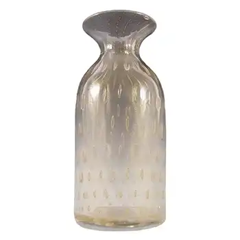 Archimede Seguso / Tiffany & Co Gold Leaf Glass Vase - Signed