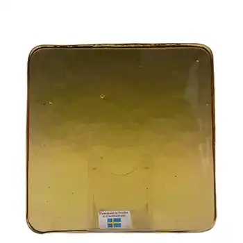 Lindshammar Swedish Amber Glass Architectural Slab 