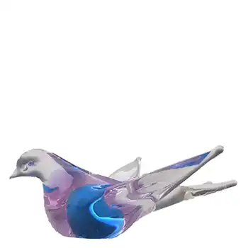 FM Konstglas/Ronneby Signed Neodymium Glass Bird