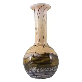 Gozo Maltese Glass 'Seashell' Vase - Labelled
