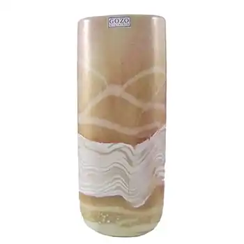 Gozo Maltese Glass 'Sunshine' Vase - Signed + Labelled