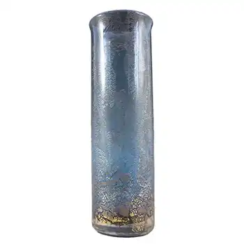 Isle of Wight Studio / Harris 'Azurene Azure' Glass Cylinder Vase