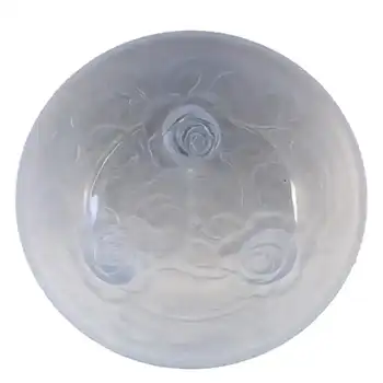 Jobling #10000 1930's Blue Art Deco Glass Lambton Rose Bowl