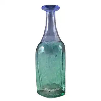SIGNED Kosta Boda Swedish Glass Vase - Bertil Vallien 48010 #2