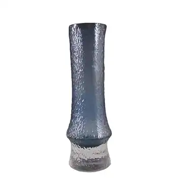Wedgwood/Stennett-Willson Blue Glass Textured Vase