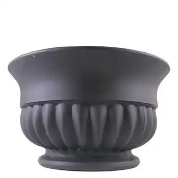 Davidson Art Deco 1930's Jet Black Glass Bowl Set #1910M