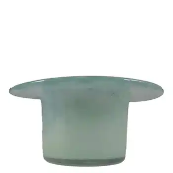 Vasart Signed Scottish Green Mottled Glass Bowl B033