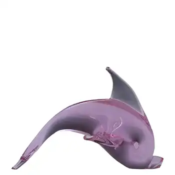 Neodymium/Alexandrite Italian/Murano Glass Dolphin - Labelled