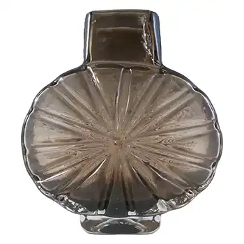 Whitefriars #9676 Baxter Cinnamon Textured Glass Sunburst Vase