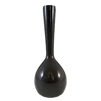 Elme Vintage Swedish/Scandinavian Black Glass Vase