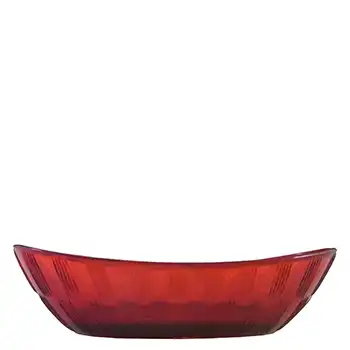 Gullaskruf 1950's Red Glass 'Randi' Bowl by Lennart Andersson