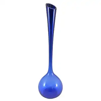 HUGE Gullaskruf/Arthur Percy Swedish Blue Glass Vase