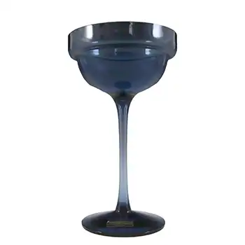 Wedgwood/Stennett-Willson Blue Glass Cromer Candlestick RSW16/2