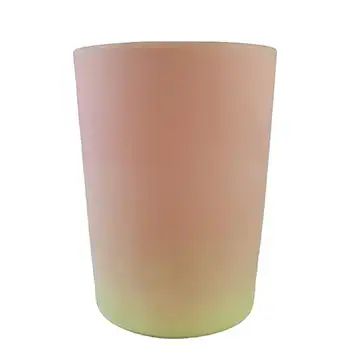 Thomas Webb or Mount Washington Victorian Burmese Glass Tumbler