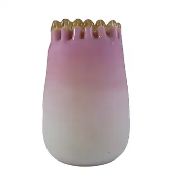 Victorian Peachblow / Peach Blow Pink Satin Glass Vase