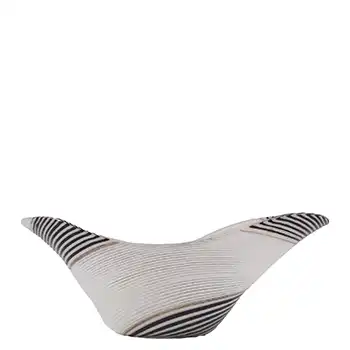 Aureliano Toso / Dino Martens Mezza Filigrana Glass Bowl #5266