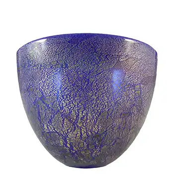 Isle of Wight Studio / Harris 'Azurene Blue' Glass Bowl