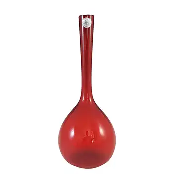 Elme Vintage Swedish / Scandinavian Red Glass Vase
