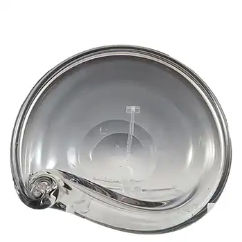 Gullaskruf Swedish Smoky Glass Bowl by Hugo Gehlin - Signed