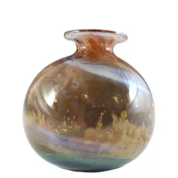 Isle of Wight Studio / Michael Harris Aurene Glass Globe Vase