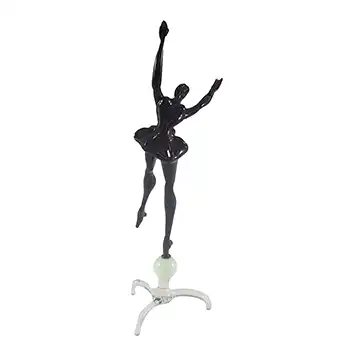 Istvan Komaromy / Bimini Style Purple Glass Ballerina Lady