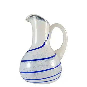 SIGNED Kosta Boda Glass Creamer Jug by Ulrica Vallien #88012