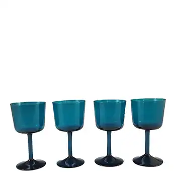 LABELLED Lindshammar Swedish Blue Glasses by Christer Sjögren