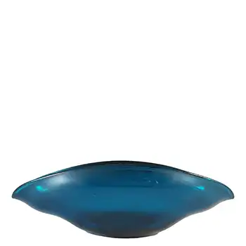 Sowerby #S.2761 Vintage 1960's Blue Glass Posy Bowl / Astray