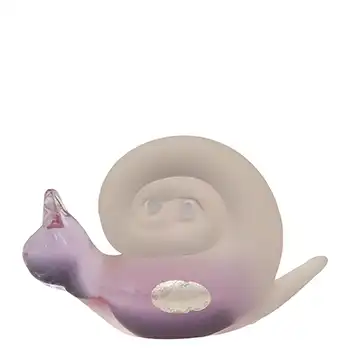LABELLED Wedgwood Lilac & Frosted Glass Snail RSW68