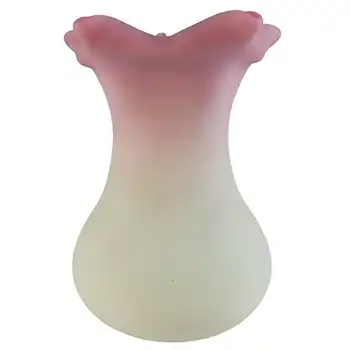 Thomas Webb Victorian Burmese Uranium Glass Vase