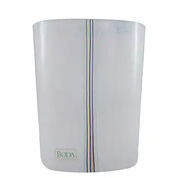 Kosta Boda Glass 'Rainbow' 6.5" Vase by Bertil Vallien #48226 - Signed