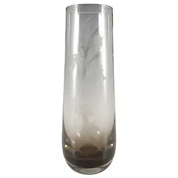 SIGNED Caithness Glass 'Autumn Leaves' Vase by Denis Mann