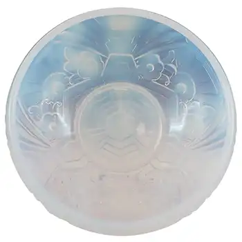 Jobling #6000 Art Deco Opaline/Opalescent Glass Flower Bowl