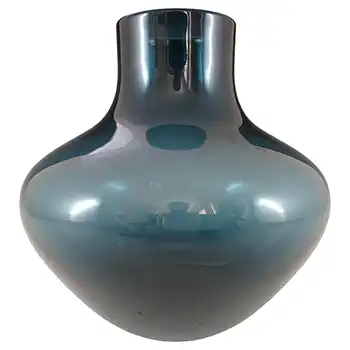 Whitefriars #9599 Baxter Midnight Blue Soda Glass Vase